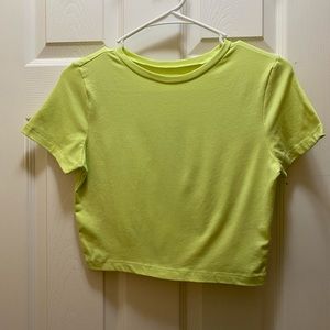 Lime green Baby T Shirt M